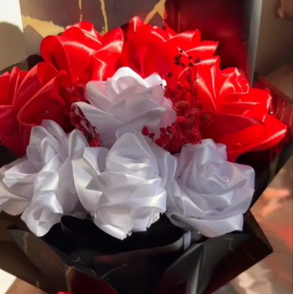 Red and White Bouquet